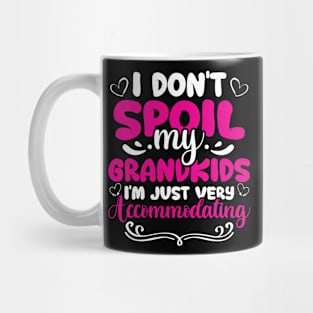 Accommodating Grandma Grandmother I Don't Spoil My Mug